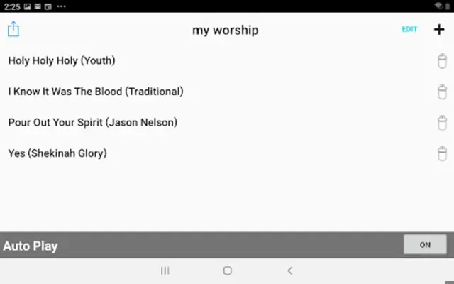 Worship Backing Tracks android App screenshot 1