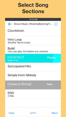 Worship Backing Tracks android App screenshot 7